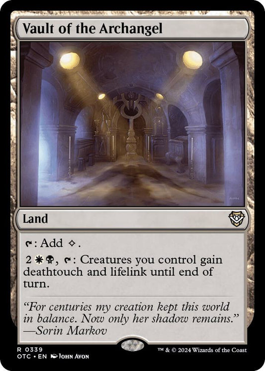 Vault of the Archangel [Commander: Outlaws of Thunder Junction] 339