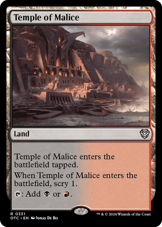 Temple of Malice [Commander: Outlaws of Thunder Junction] 331