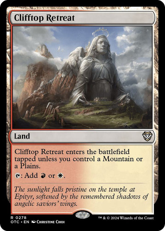 Clifftop Retreat [Commander: Outlaws of Thunder Junction] 278