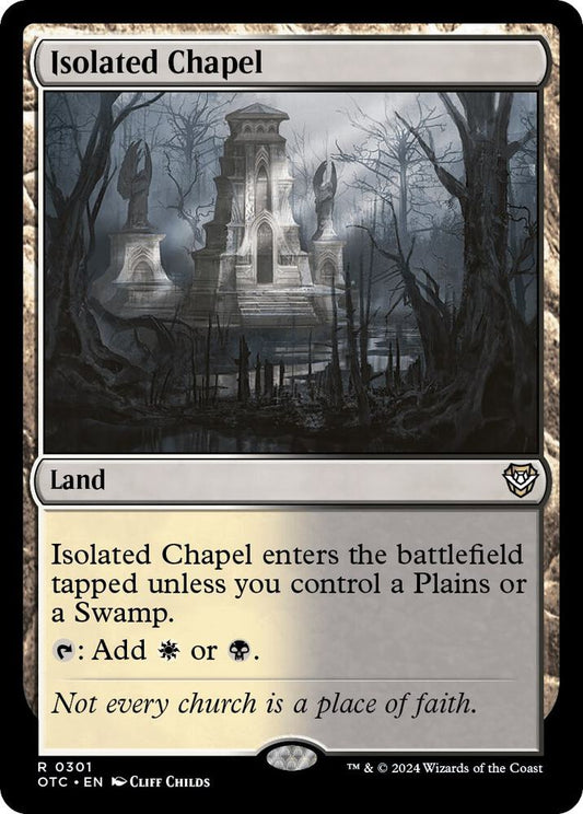 Isolated Chapel [Commander: Outlaws of Thunder Junction] 301
