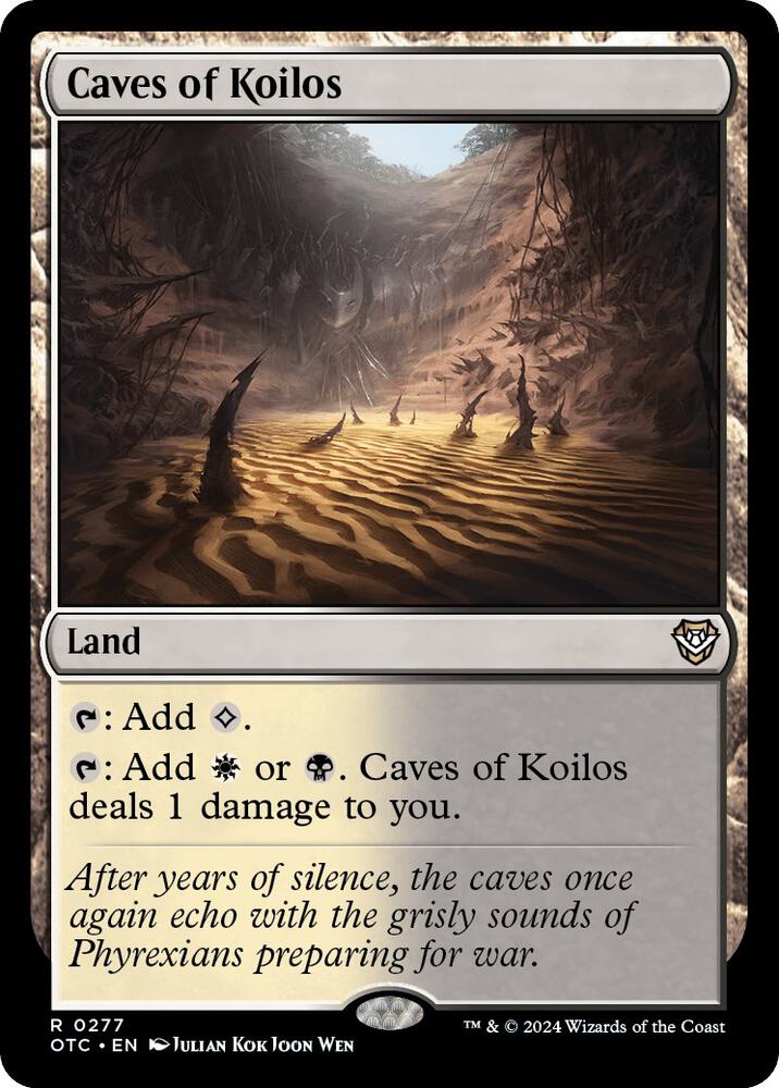 Caves of Koilos [Commander: Outlaws of Thunder Junction] 277