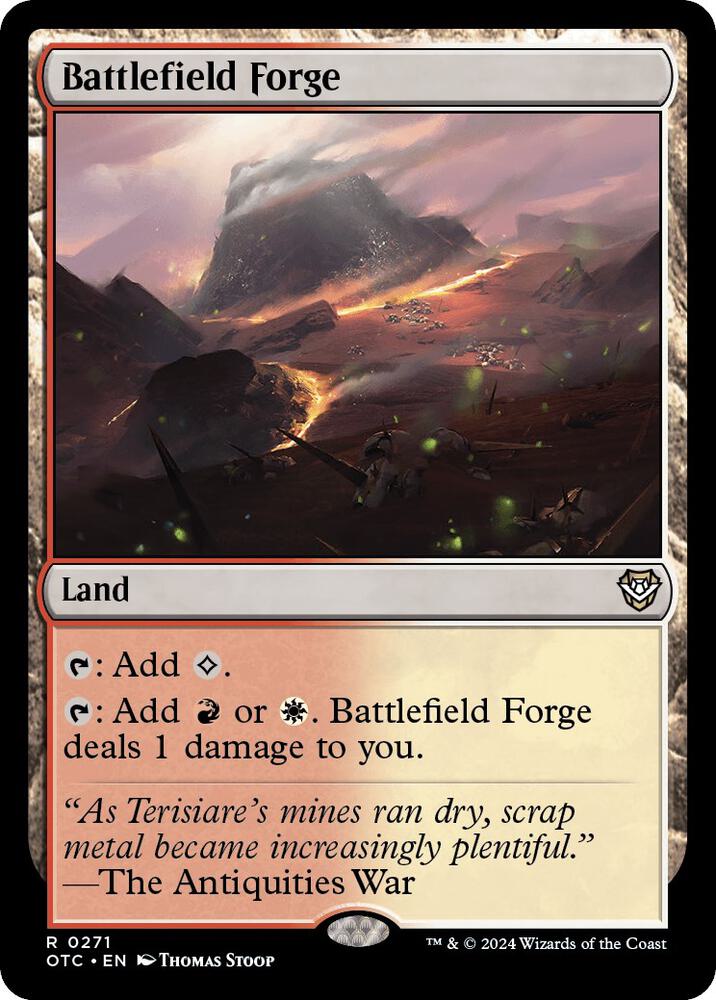 Battlefield Forge [Commander: Outlaws of Thunder Junction] 271