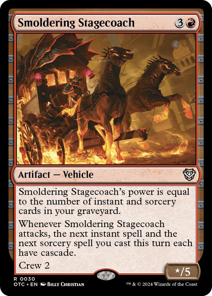 Smoldering Stagecoach [Commander: Outlaws of Thunder Junction] 30