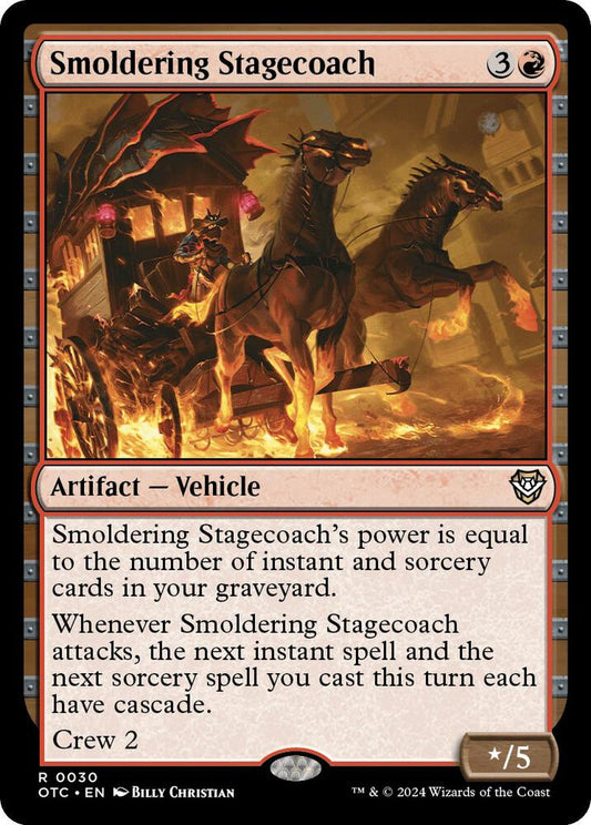Smoldering Stagecoach [Commander: Outlaws of Thunder Junction] 30