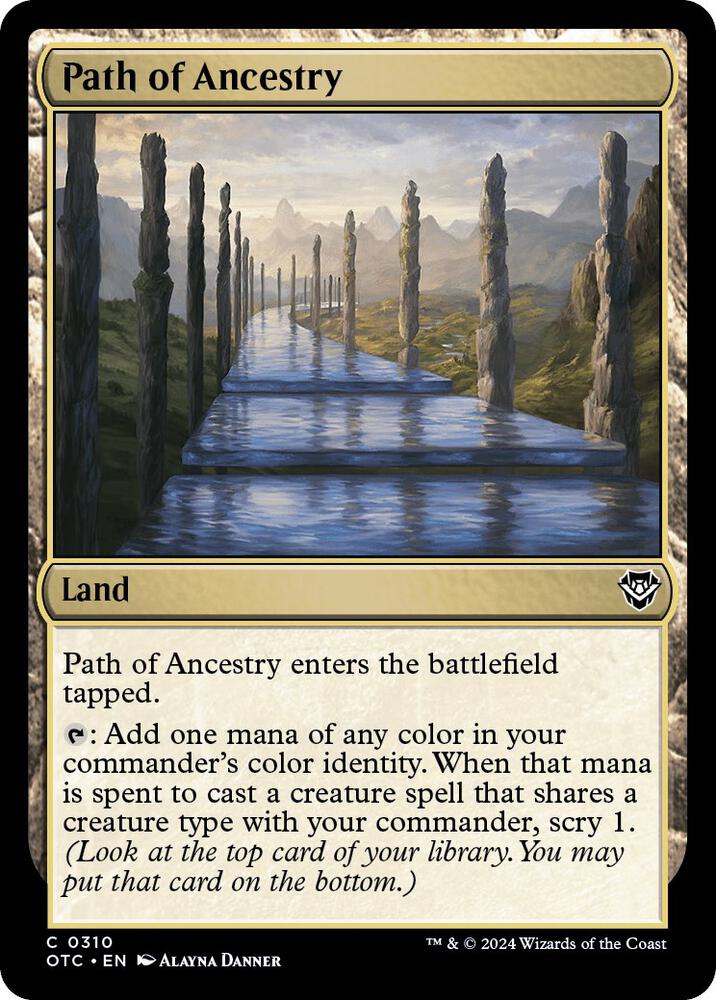 Path of Ancestry [Commander: Outlaws of Thunder Junction] 310