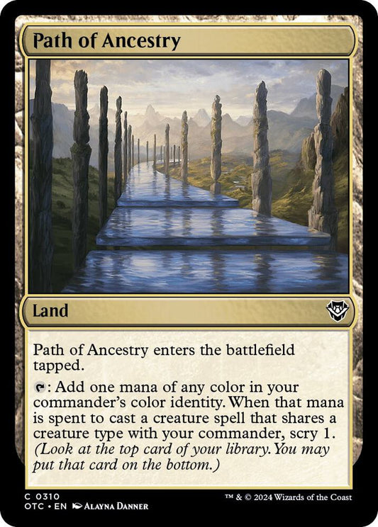 Path of Ancestry [Commander: Outlaws of Thunder Junction] 310