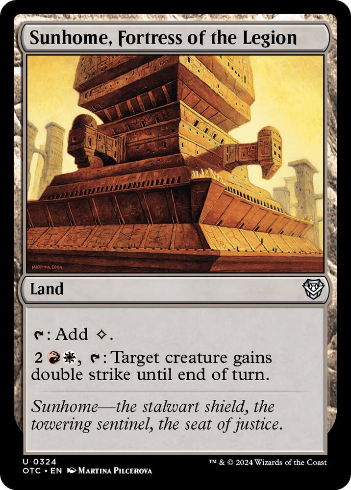 Sunhome, Fortress of the Legion [Commander: Outlaws of Thunder Junction] 324