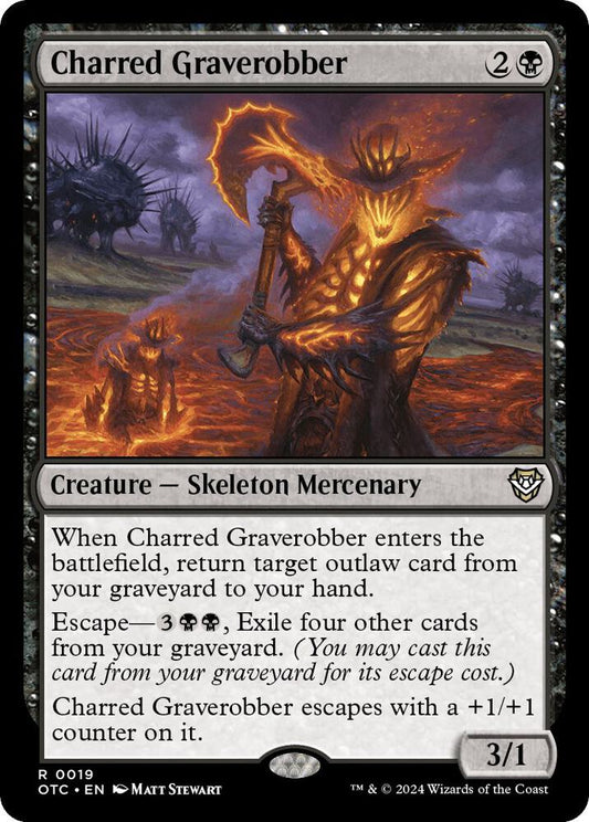 Charred Graverobber [Commander: Outlaws of Thunder Junction] 19