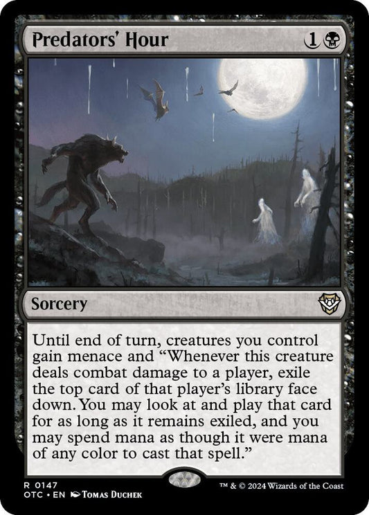 Predators' Hour [Commander: Outlaws of Thunder Junction] 147