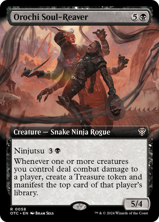 Orochi Soul-Reaver (Extended Art) [Commander: Outlaws of Thunder Junction] 58