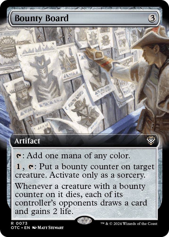 Bounty Board (Extended Art) [Commander: Outlaws of Thunder Junction] 73