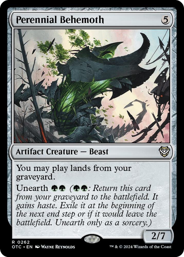 Perennial Behemoth [Commander: Outlaws of Thunder Junction] 262