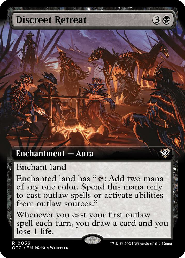 Discreet Retreat (Extended Art) [Commander: Outlaws of Thunder Junction] 56