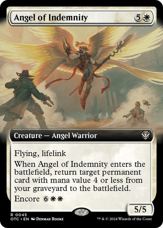 Angel of Indemnity (Extended Art) [Commander: Outlaws of Thunder Junction] 45