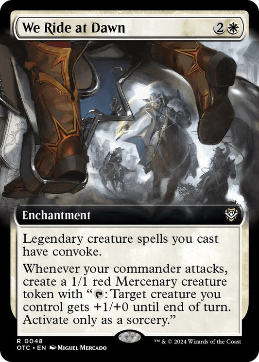 We Ride at Dawn (Extended Art) [Commander: Outlaws of Thunder Junction] 48
