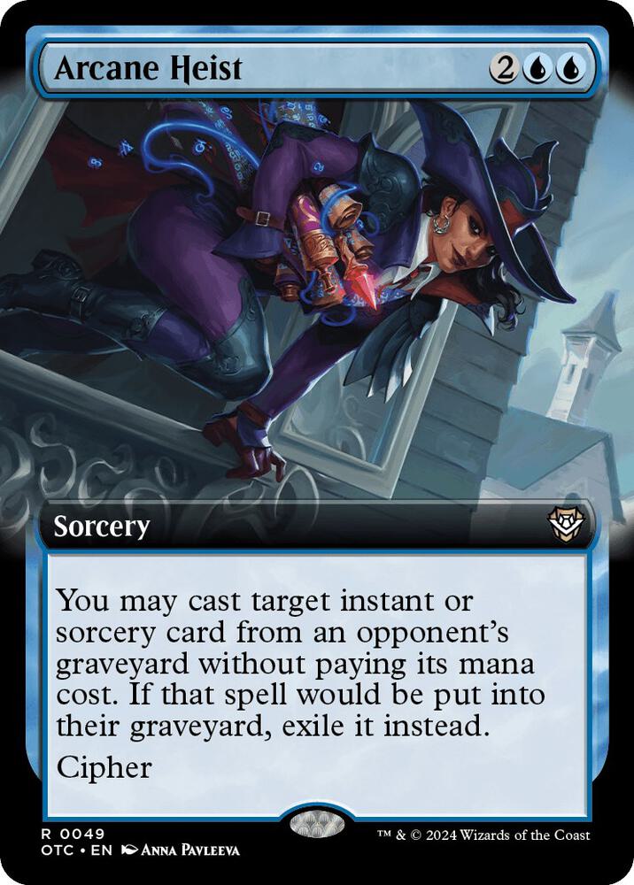 Arcane Heist (Extended Art) [Commander: Outlaws of Thunder Junction] 49