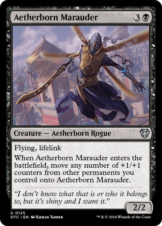 Aetherborn Marauder [Commander: Outlaws of Thunder Junction] 125