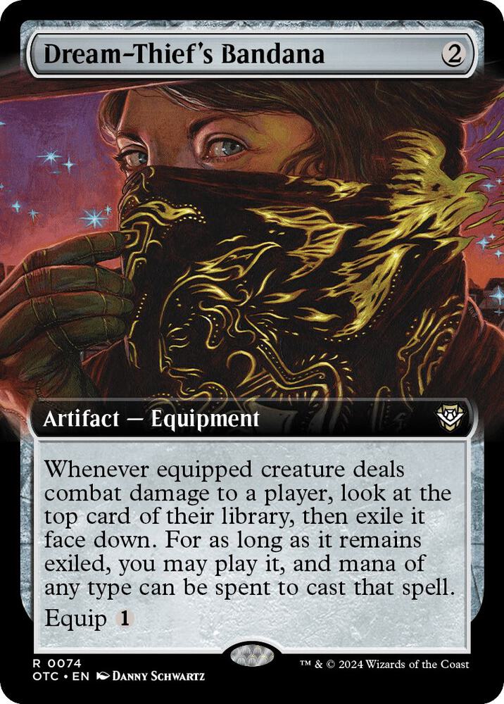 Dream-Thief's Bandana (Extended Art) [Commander: Outlaws of Thunder Junction] 74