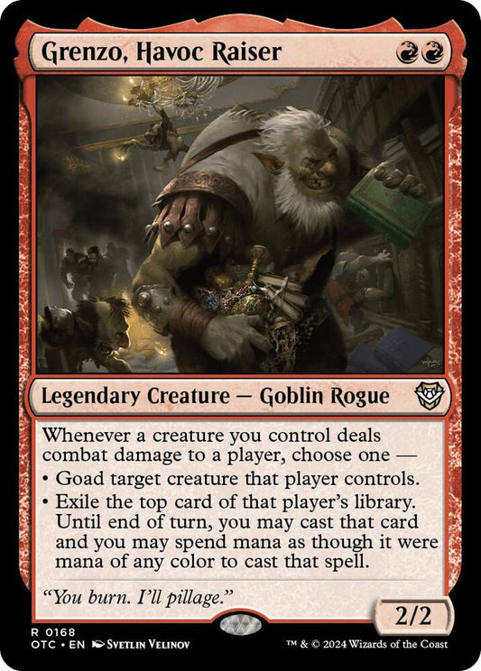 Grenzo, Havoc Raiser [Commander: Outlaws of Thunder Junction] 168