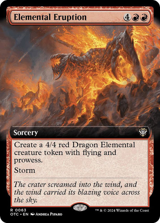 Elemental Eruption (Extended Art) [Commander: Outlaws of Thunder Junction] 63