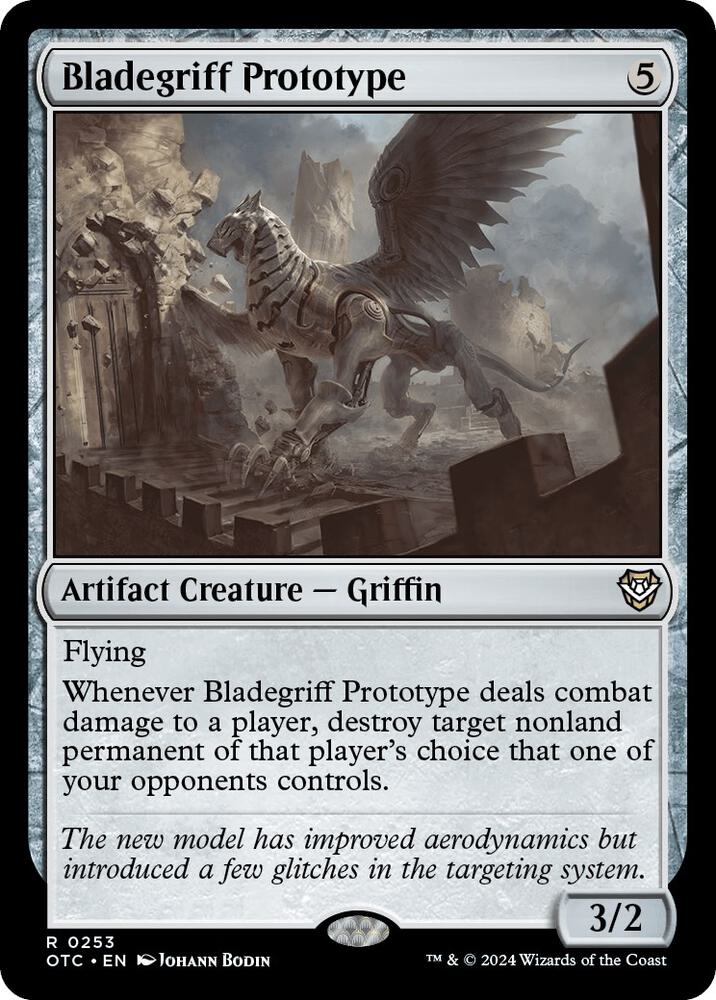 Bladegriff Prototype [Commander: Outlaws of Thunder Junction] 253