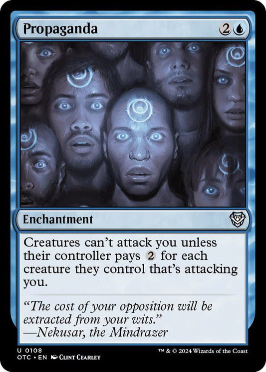 Propaganda [Commander: Outlaws of Thunder Junction] 108