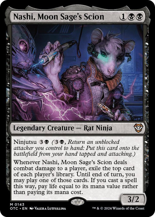 Nashi, Moon Sage's Scion [Commander: Outlaws of Thunder Junction] 143
