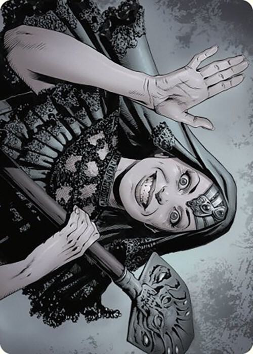 Gisa, the Hellraiser Art Card [Art Series: Outlaws of Thunder Junction] 51