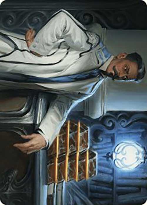 Baron Bertram Graywater Art Card [Art Series: Outlaws of Thunder Junction] 19