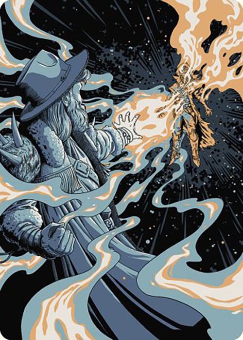 Mana Drain Art Card [Art Series: Outlaws of Thunder Junction] 39