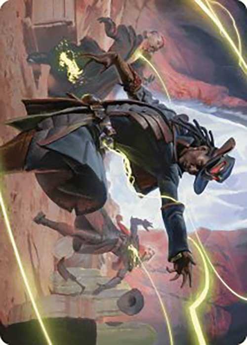 Lilah, Undefeated Slickshot Art Card [Art Series: Outlaws of Thunder Junction] 26