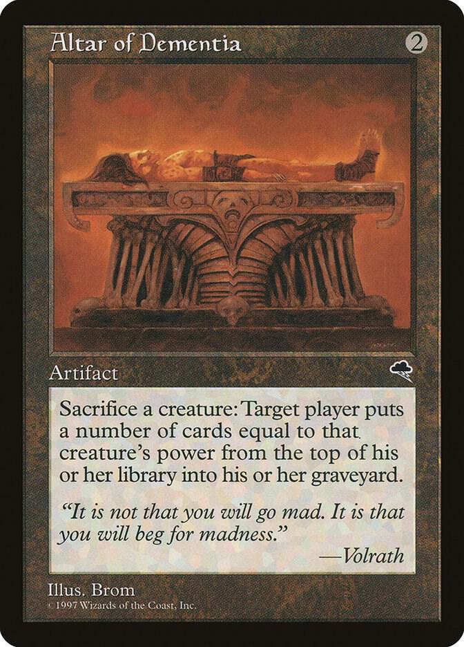 Altar of Dementia [Tempest] 276