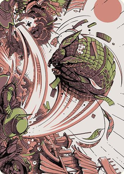 Savage Smash Art Card [Art Series: Outlaws of Thunder Junction] 47