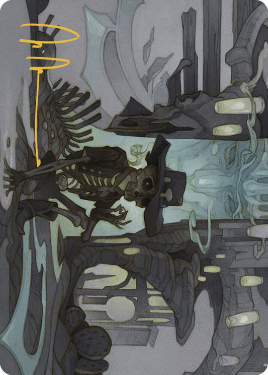 Tinybones Joins Up Art Card (Gold-Stamped Signature) [Art Series: Outlaws of Thunder Junction] 9