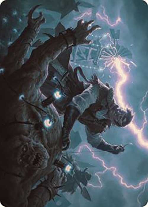 Geralf, the Fleshwright Art Card [Art Series: Outlaws of Thunder Junction] 5