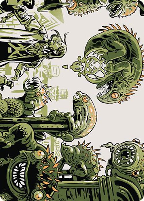 Pest Infestation Art Card [Art Series: Outlaws of Thunder Junction] 42