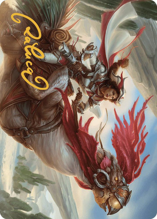 Frontier Seeker Art Card (Gold-Stamped Signature) [Art Series: Outlaws of Thunder Junction] 2