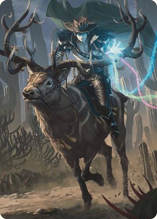 Oko, the Ringleader Art Card (54/54) [Art Series: Outlaws of Thunder Junction] 54