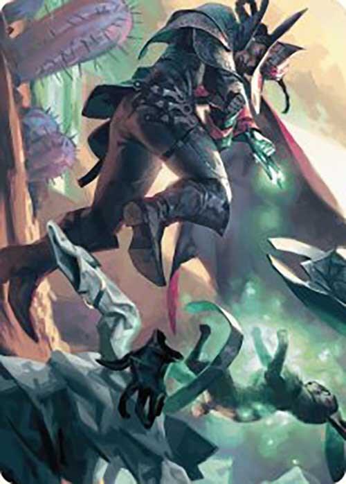 Metamorphic Blast Art Card [Art Series: Outlaws of Thunder Junction] 7