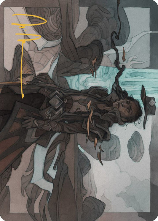 Annie Joins Up Art Card (Gold-Stamped Signature) [Art Series: Outlaws of Thunder Junction] 18