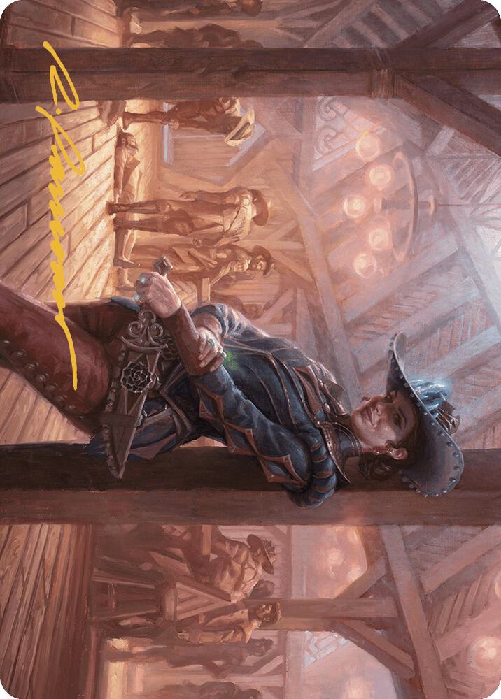 Marchesa, Dealer of Death Art Card (Gold-Stamped Signature) [Art Series: Outlaws of Thunder Junction] 27