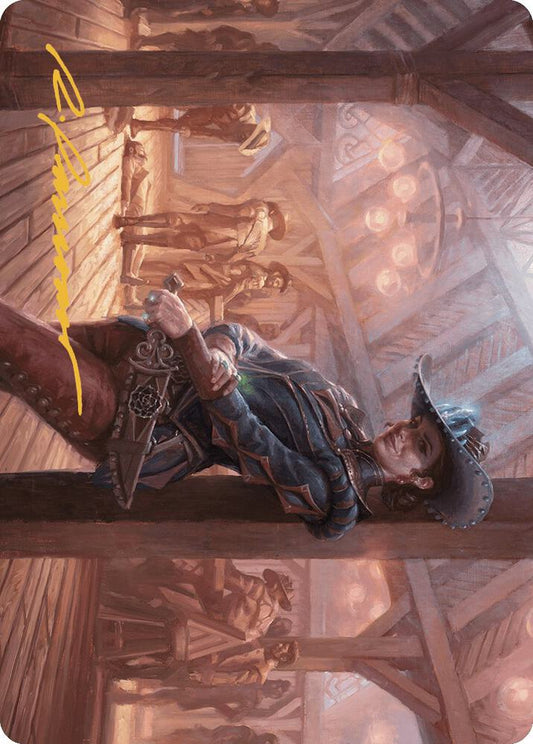 Marchesa, Dealer of Death Art Card (Gold-Stamped Signature) [Art Series: Outlaws of Thunder Junction] 27