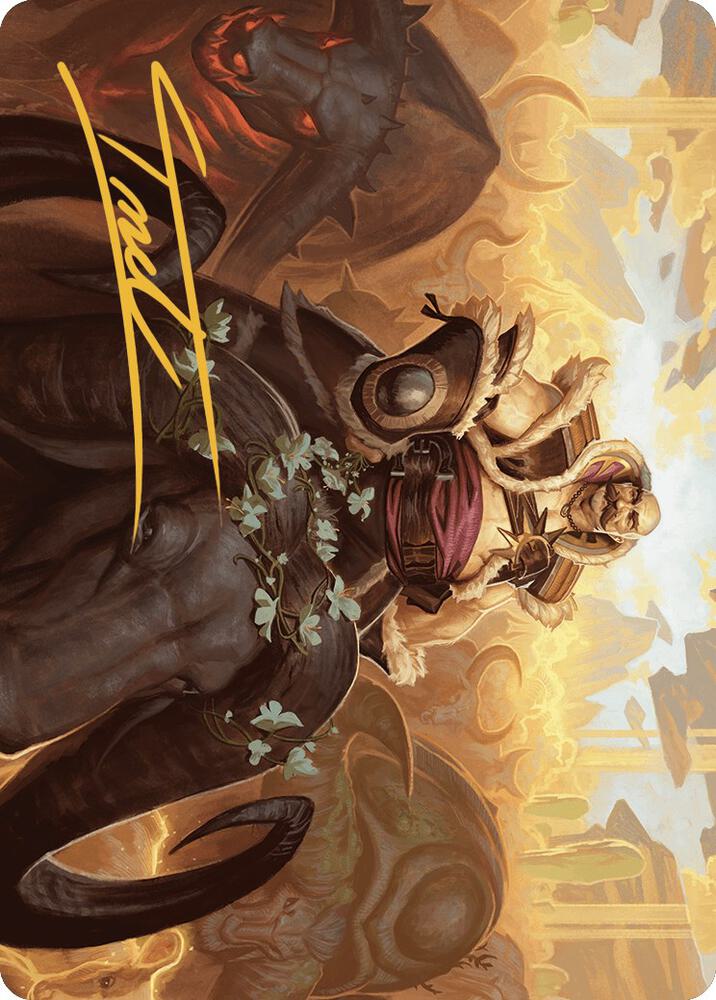 Bruse Tarl, Roving Rancher Art Card (Gold-Stamped Signature) [Art Series: Outlaws of Thunder Junction] 20