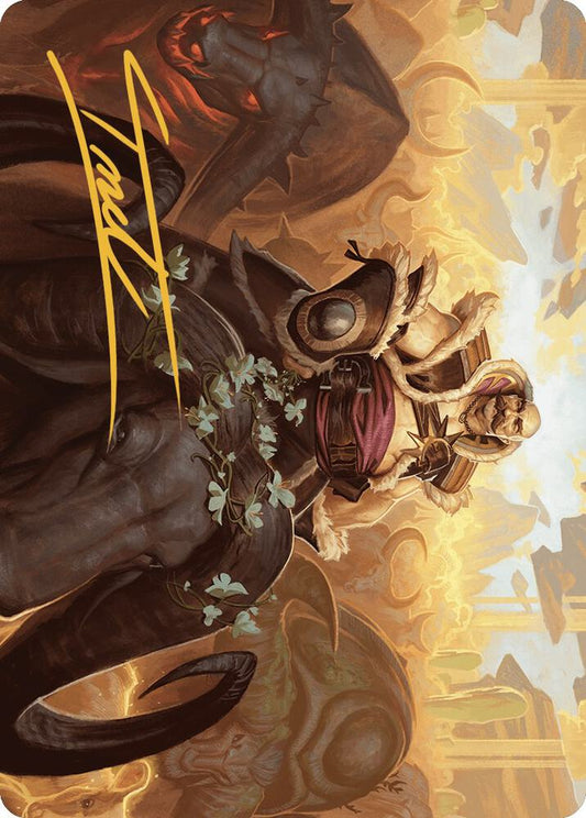 Bruse Tarl, Roving Rancher Art Card (Gold-Stamped Signature) [Art Series: Outlaws of Thunder Junction] 20