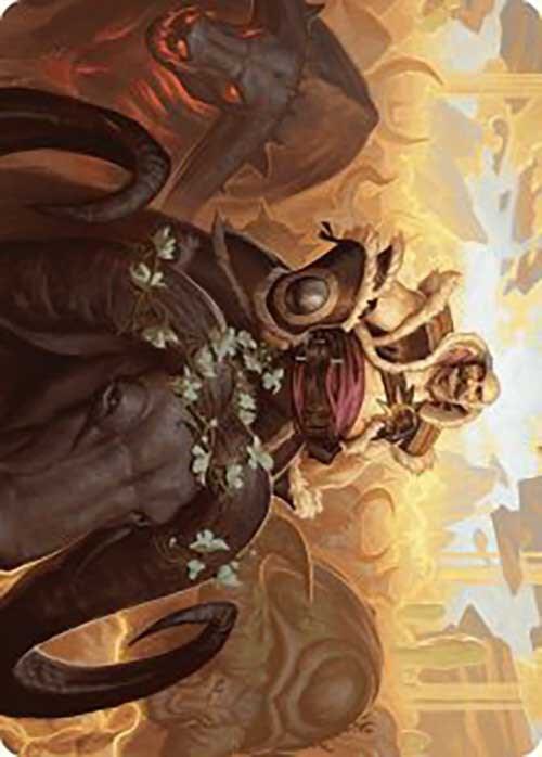 Bruse Tarl, Roving Rancher Art Card [Art Series: Outlaws of Thunder Junction] 20