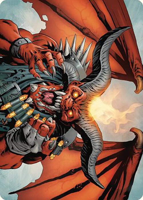 Rakdos, the Muscle Art Card [Art Series: Outlaws of Thunder Junction] 53