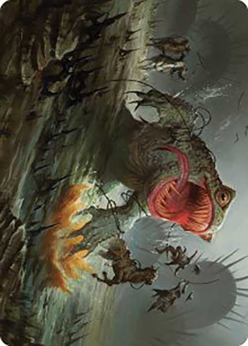 The Gitrog, Ravenous Ride Art Card [Art Series: Outlaws of Thunder Junction] 22