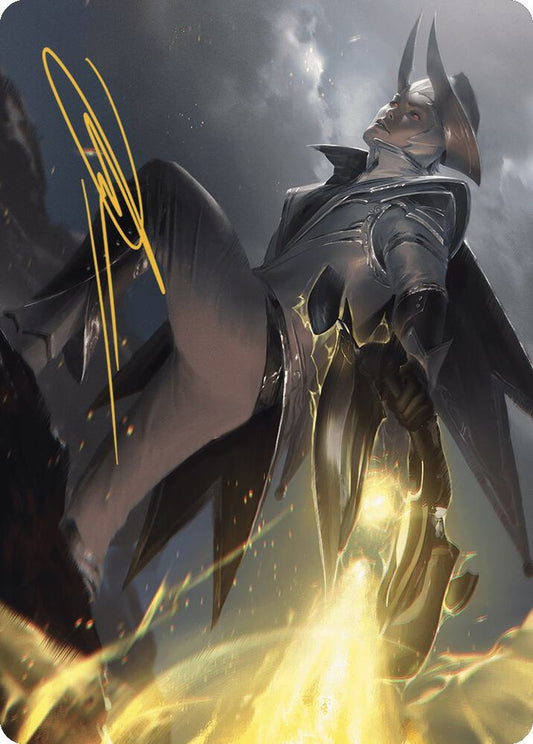 Ruthless Lawbringer Art Card (Gold-Stamped Signature) [Art Series: Outlaws of Thunder Junction] 32