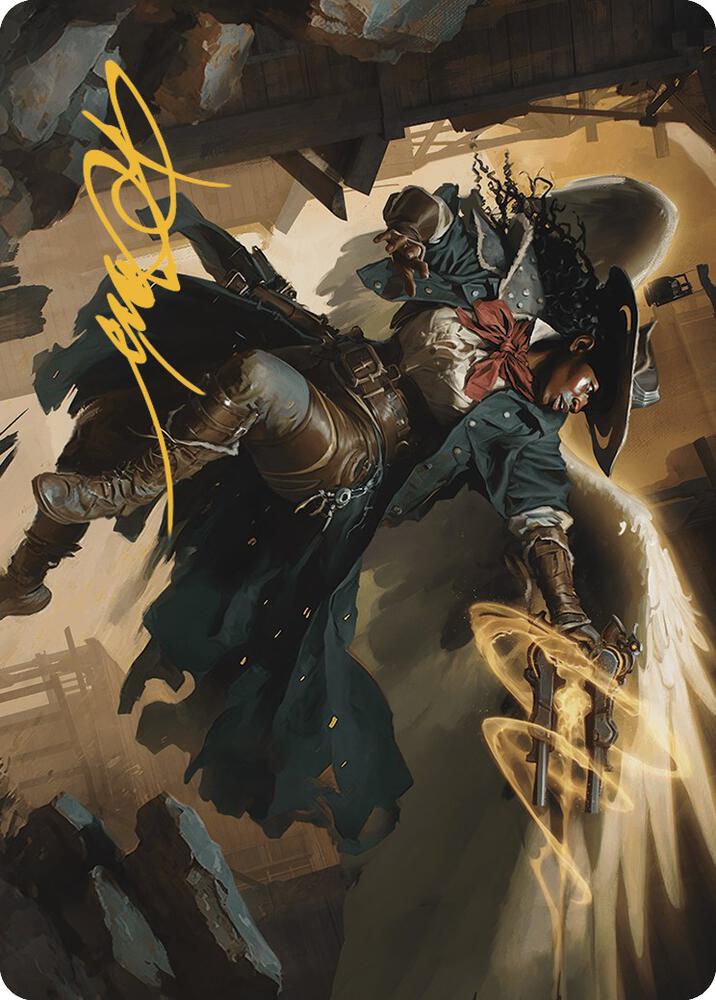 Archangel of Tithes Art Card (Gold-Stamped Signature) [Art Series: Outlaws of Thunder Junction] 1