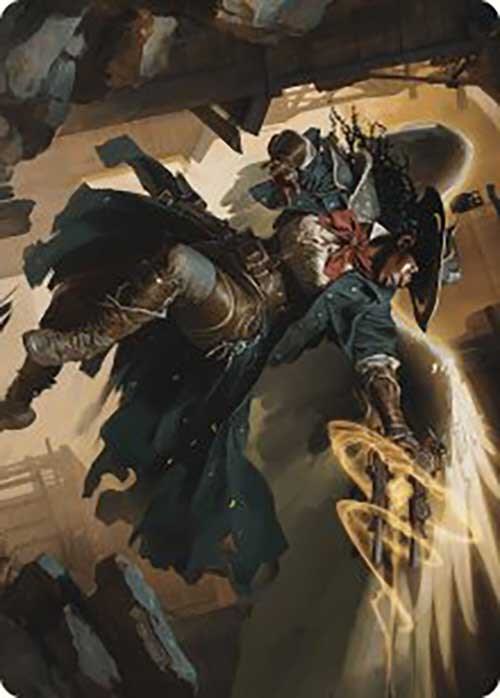 Archangel of Tithes Art Card [Art Series: Outlaws of Thunder Junction] 1